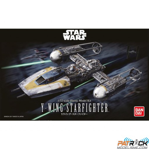 1/72e Bandai Star Wars Y-Wing Starfighter