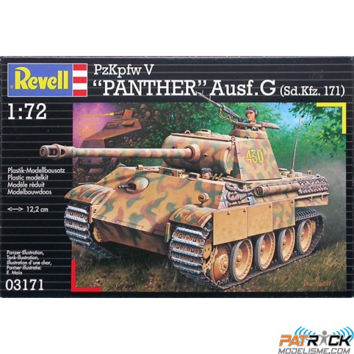 1/72e Revell Char PzKpfw V PANTHER Ausf.G (Sd.Kfz. 171)