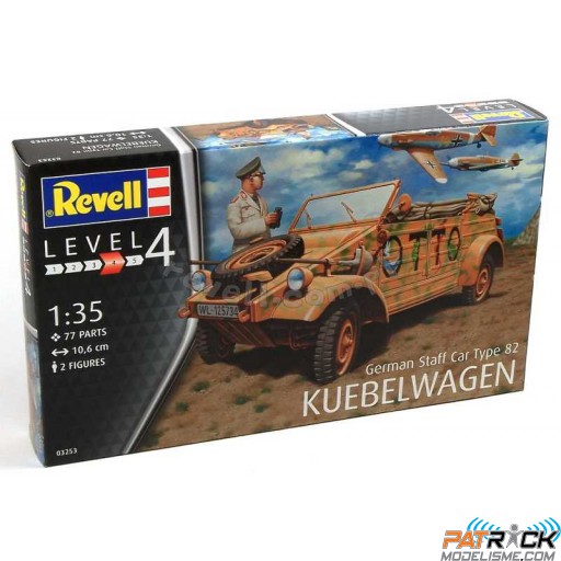 1/35e Revell German Staff Car Type 82 KUEBELWAGEN
