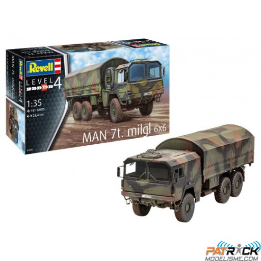 1/35e Revell MAN 7t Milgl