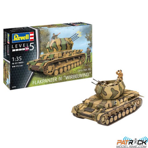 1/35e Revell Flakpanzer IV Wirbelwind