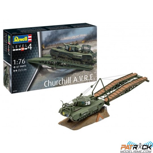 1/76e Revell Churchill A.V.R.E.