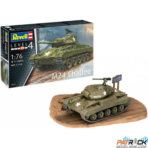 1/76e Revell M24 Chaffee