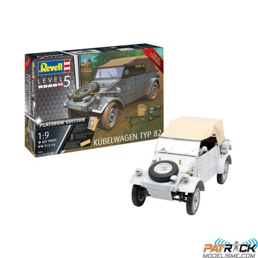 1/9e Revell Kübelwagen Type 82 "Platinium Edition"