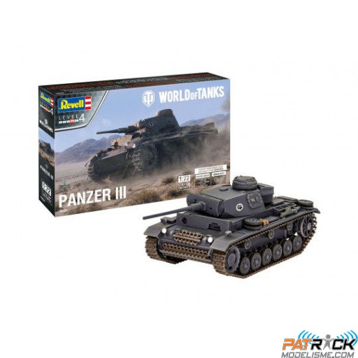 1/72e Revell Panzer III Ausf. L "World of Tanks"