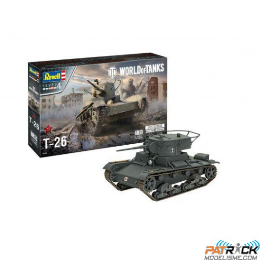 1/35e Revell T-26 "World of Tanks"
