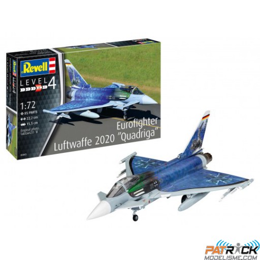 1/72e Revell Eurofighter "Luftwaffe 2020 Quadriga"