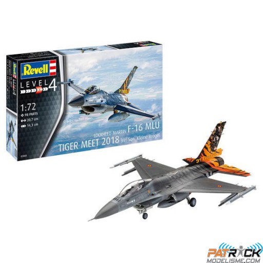 1/72e Revell F-16 MLU Tiger Meet 2018