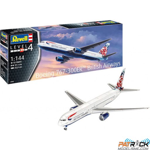 1/144e Revell Boeing 767-300ER British Airways Chelsea Rose