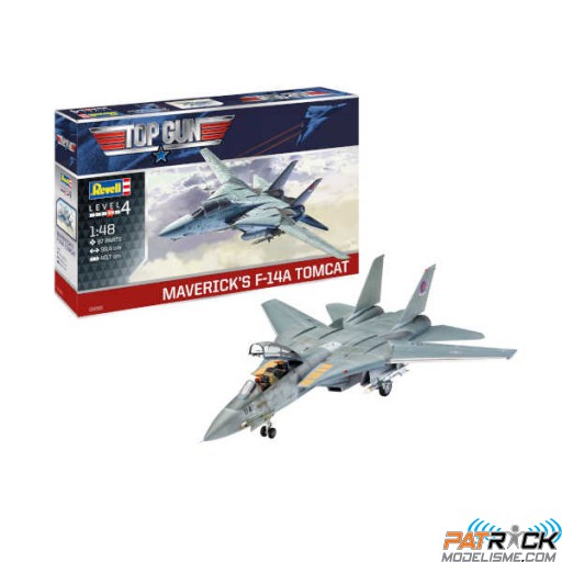 1/48e Revell Maverick's F-14A Tomcat "Top Gun"