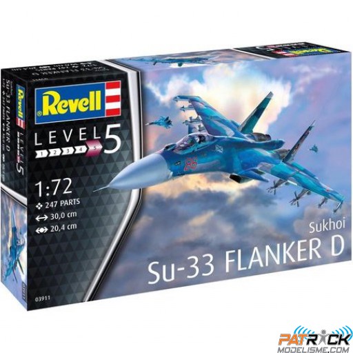 1/72e Revell Sukhoi Su-33 Navy Flanker D
