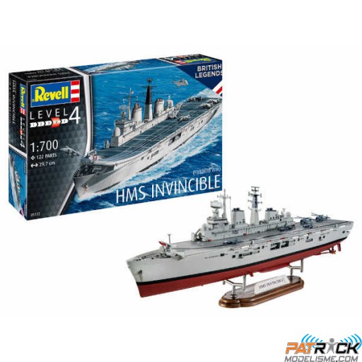 1/700e Revell HMS Invincible - Falkland War