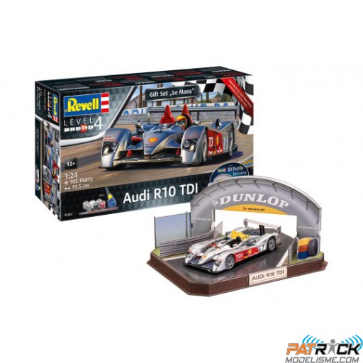 1/24e Revell Coffret Cadeau Audi R10 TDI LeMans + 3D Puzzle