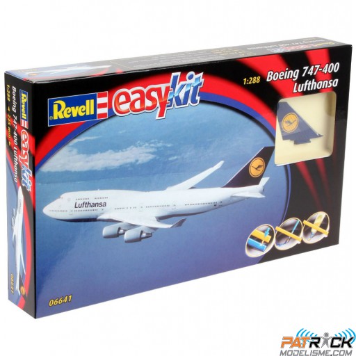 1/288e Revell Boeing 747 Lufthansa Easy kit
