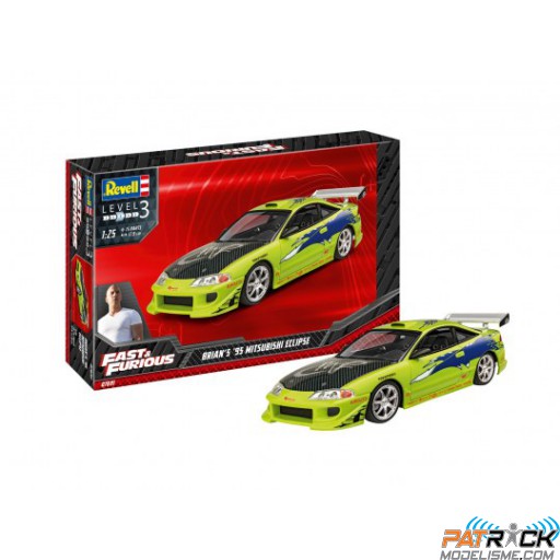 1/24e Revell Fast & Furious Brian's 1995 Mitsubishi Eclipse