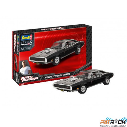 1/24e Revell Fast & Furious Dominic's 1970 Dodge Charger