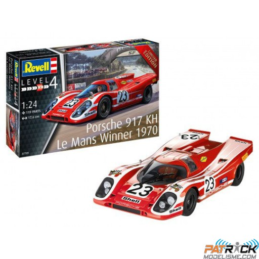 1/24e Revell Porsche 917 KH Le Mans Winner 1970