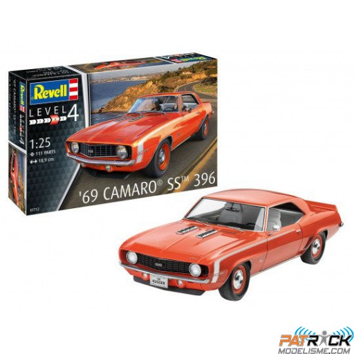 1/25e Revell 1969 Camaro SS 396