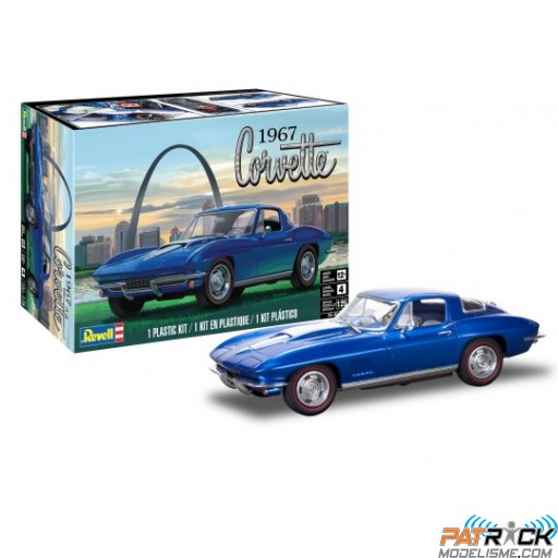 1/25e Revell 1967 Corvette Sting Ray Sport Coupe 2N1