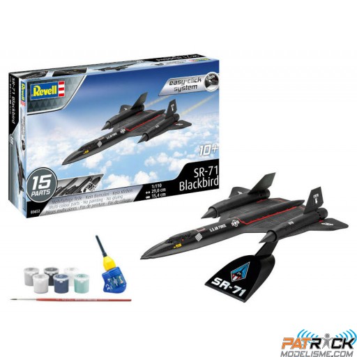 1/110e Revell Model Set Lockheed SR-71 Blackbird easy-click-system 