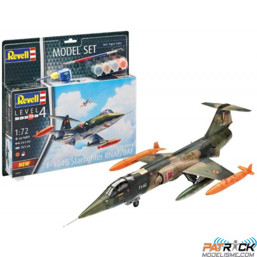 1/72e Revell Model Set F-104G Starfighter RNAF/BAF
