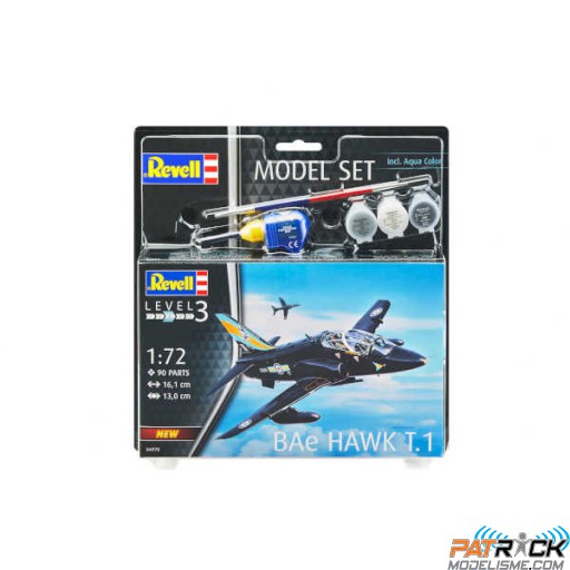 1/72e Revell Model set BAE Hawk T.1 