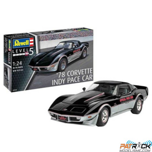 1/24e Revell 1978 Corvette Indy Pace Car