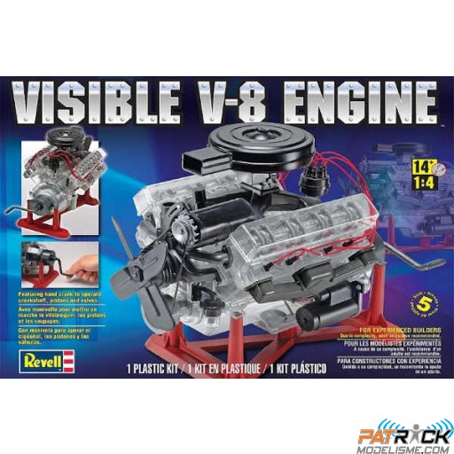 1/4e Revell Visible V-8 Engine 