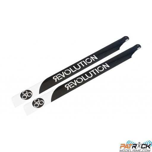 Pales principales Carbone 710mm 3D FBL REVOLUTION