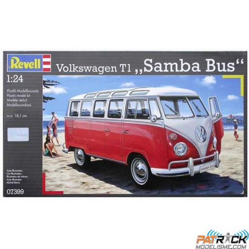 1/24e Revell Volkswagen T1 Samba Bus