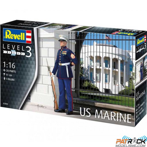 1/16e Revell Figurine US Marine Maison blanche