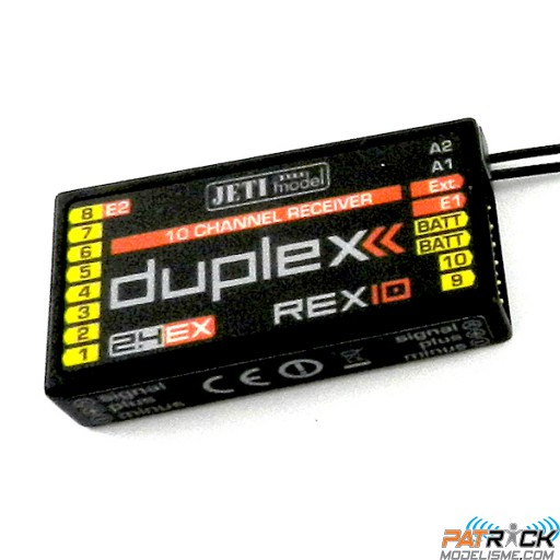 Récepteur Jeti REX 10 DUPLEX EX 2.4Ghz 10 voies