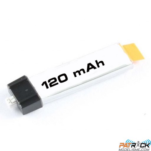 2 Accus Lipo 120mAh (3.7V) 14C - mCx / mSR / Minium