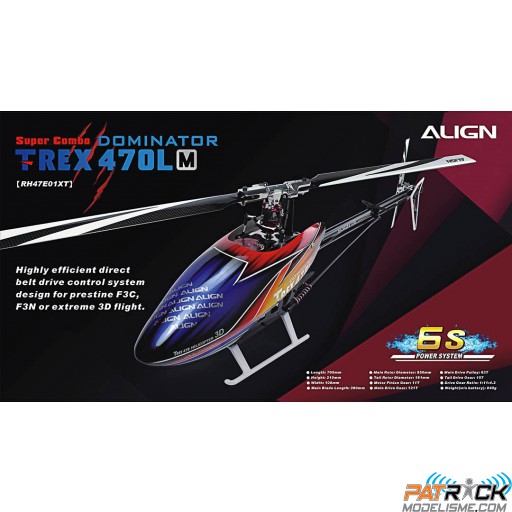 Align T-Rex 470 LM super combo