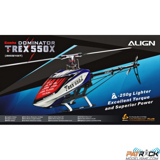 Align T-REX 550X Dominator Combo