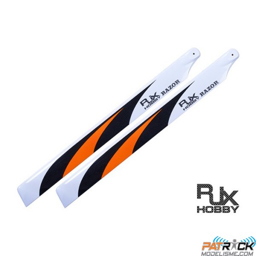 Pales principales RJX RAZOR orange 500 CF FBL