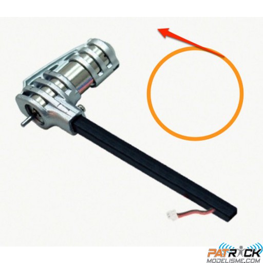 Bras et moteur sens anti-horaire - Robbe Nano loop et Walkera Ladybird/SpaceWalker