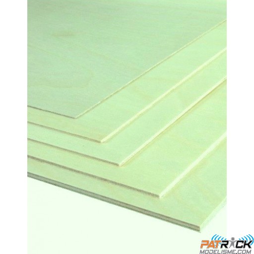 Planche contreplaqué Bouleau Multipli - 1000x300mm 40/10e