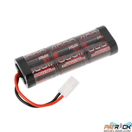 Accu NiMH Robitronic pack stick 4000 mAh 7,2V Tamiya