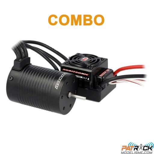 Combo Brushless Robitronic Razer Ten 50A 3652 3250kV 2-3S Waterproof
