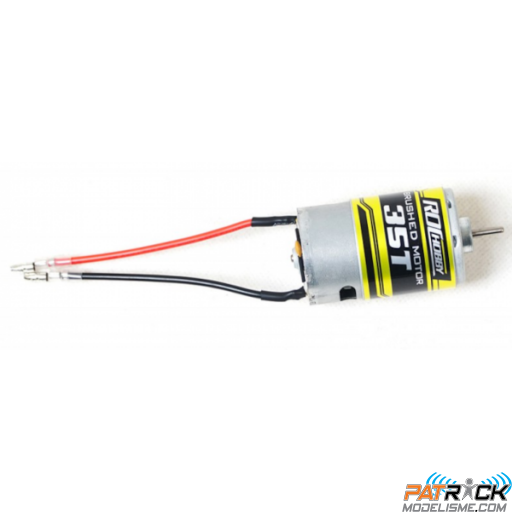 Moteur brushed 550 charbon 35T - ROCHOBBY