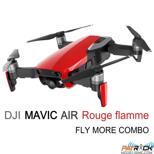 Dji Mavic Air Rouge flamme Fly more combo - Prêt à voler