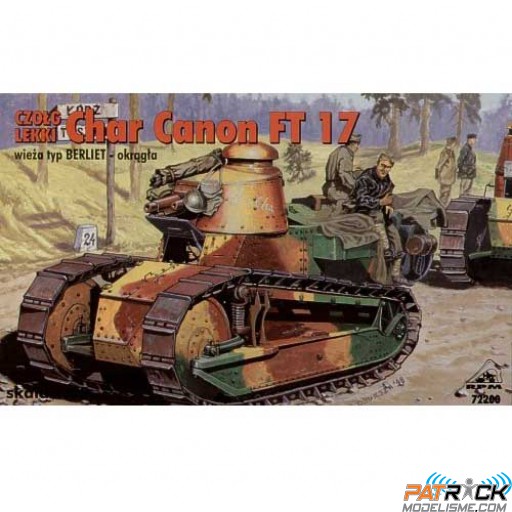 1/72e Rpm Char léger Berliet FT-17