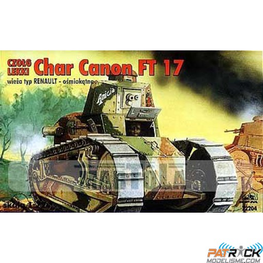 1/72e Rpm Char léger Renault FT-17