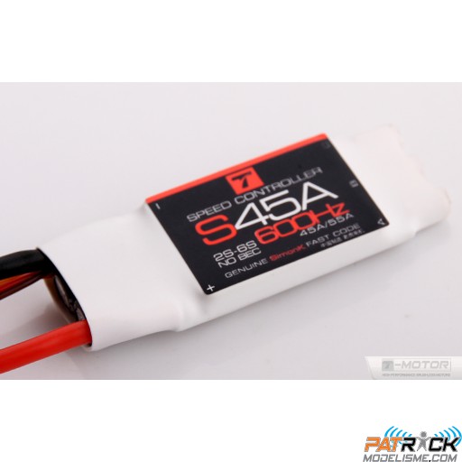 Controleur T-Motor ESC 45A _600mhz Multirotor special (2-6S)
