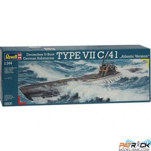 1/144e Revell U-Boot TYPE VII C/41 Atlantic Version