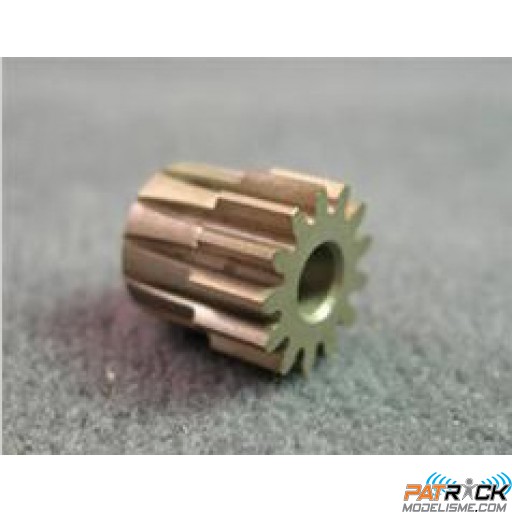 Pignon moteur Acier 13 dents - Module 32dp/M0.8 - axe 3,2mm