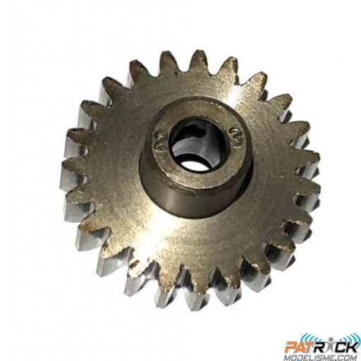 Pignon moteur Acier module 1 - 30 dents - axe 8mm