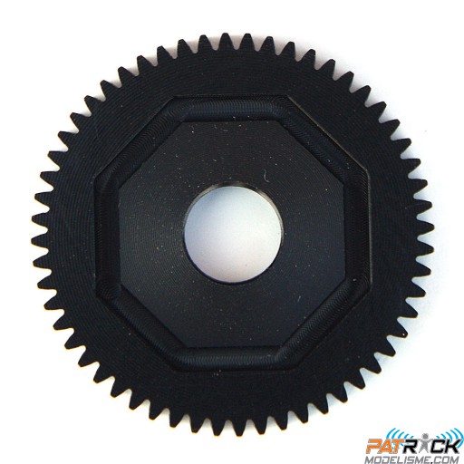 Couronne option Supalite 60T module .5 pour Losi Mini Eight 1/14