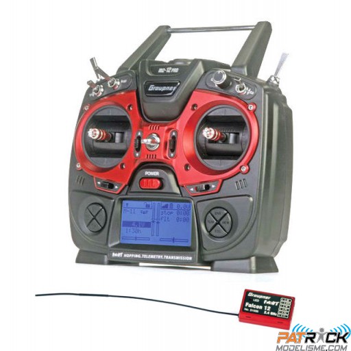 Graupner MZ12 PRO + récepteur Gyro Falcon